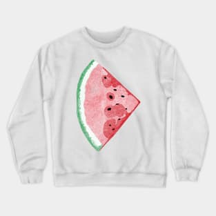 Watermelon Illustration Crewneck Sweatshirt